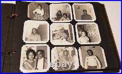 Mid-Century African American Michigan Family Photo Album 141+ Photos Cars, Kids
