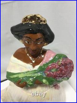 Miss America Cookie Jar Wihoas Cookie Classic by Rick Wisecarver Black Americana