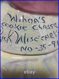 Miss America Cookie Jar Wihoas Cookie Classic by Rick Wisecarver Black Americana