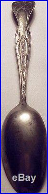 Mobile Alabama Enameled Sterling Silver Black Americana Souvenir Spoon