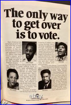 NAACPVintage 1950s-70s LotAfrican American Ephemera Archive inc. Voting Poster