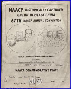 NAACPVintage 1950s-70s LotAfrican American Ephemera Archive inc. Voting Poster