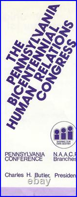 NAACPVintage 1950s-70s LotAfrican American Ephemera Archive inc. Voting Poster