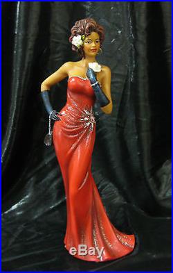 NIB Billie Holiday look African American Woman Gardenia Figure Figurine jazz