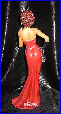 NIB Billie Holiday look African American Woman Gardenia Figure Figurine jazz