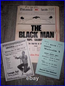 Nation of Islam 1970 Newspaper Muhammad Speaks Muslims