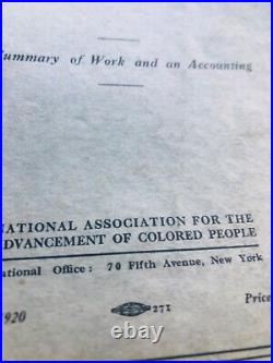 National Association For The Advancement Of Colored People 1918
