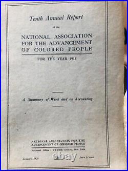 National Association For The Advancement Of Colored People 1918