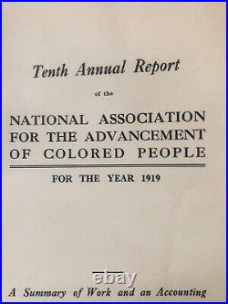 National Association For The Advancement Of Colored People 1918