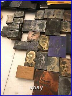 News paper one of a kind Lot of 55+ Civil Rights NAACP Black Americana Ink Plate