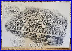 ORG 1935 BIRDS-EYE VIEW PHOTO Red Hook HOUSES NYCHA PROJECT Brooklyn NY 22 x32