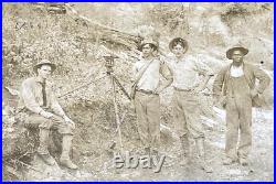 ORIGINAL AFRICAN AMERICAN HELPS SURVEY AROUND THE STATE OF TENNESSEE c1910 PHOTO