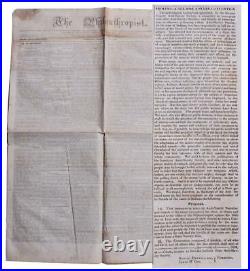 Ohio Anti-Slavery Society Newspaper Slave Slavery African American Abolition