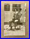 Old Snapshot Photo Handsome Shirtless Man Holding Beagle Dog Antique Vintage Gay