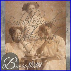 Orig. Antique Victorian Black Americana Lovely Demure Young Ladies Cabinet Photo