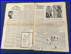 Orig Aug 1970 Black Panther Party Newspaper V5 #4 Huey Newton Bobby Seale Emory