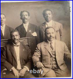 Original 20th Century JAMES VANDERZEE Style Photograph of African American Men