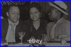 Original Photo Gene Ammons & Wife at New Deluxe Club in Chicago early 50s