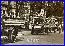 Original Ww1 Us Army African American Troops March In Victory Parade Photos