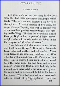 POOR AFRICAN AMERICAN georges carpentier BATTLING SIKI Boxing HARLEM RENAISSANCE