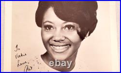Pageant Signed Photo 1971 MISS INDIANA PATRICIA PATTERSON, African American/Black