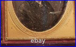 Pair of sixth plate McClees of Philadelphia daguerreotypes in nice repaired case