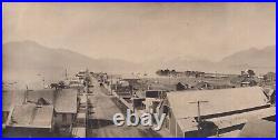 Panoramic Original Photo by Cameron VALDEZ ALASKA c 1910