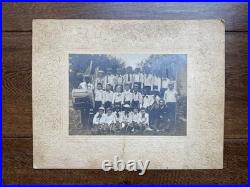 Patriotic African American Boys Group Photo Americana Costumes & Guns & Drums