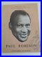 Paul Robeson SIGNED REAL Souvenir Booklet CPUSA Communist Black Americana 1960