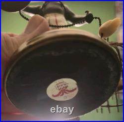 Petite Choses Blackamoor BIRDCAGE SELLER Bronze Nubian Statue Black Americana Petite Choses Blackamoor BIRDCAGE SELLER Bronze Nubian Statue Black Americana