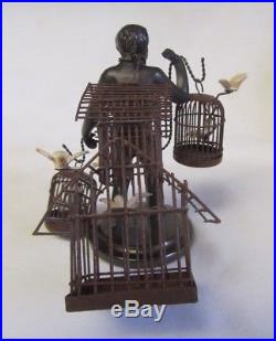 Petite Choses Blackamoor Nubian Bird Cage Man 5