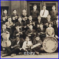 Philadelphia School Orchestra Photo 1920s James Campbell Musicians Vintage A223