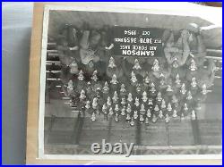 Photo Album Black Americana 22 Photos and 2 drawings air force family kids LOOK