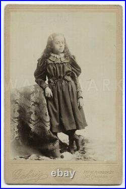 Pretty African American Girl with Long Hair Chicago Photographer 1800s Photo