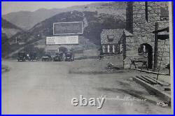 RARE 1923 Hollywoodland Entrance Original Large Gelatin-Silver Print Photo