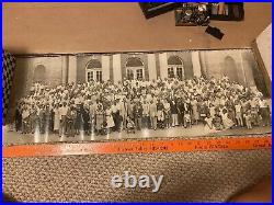 RARE African American INCREDIBLE HISTORICAL ANTIQUE PHOTO 30x9 Black Dentist