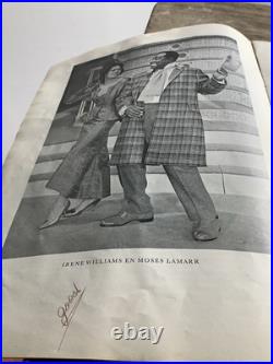 RARE BLACK AMERICANA Harold Arlen, Johnny Mercer's FREE AND EASY Program Vintage