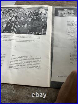 RARE BLACK AMERICANA Harold Arlen, Johnny Mercer's FREE AND EASY Program Vintage