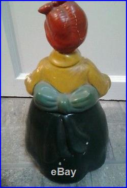 RARE LUZIANNE BLACK MAMMY COOKIE JAR MARKED USA