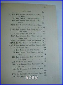 RARE NEGRO MYTHS 1888 1st EDT BLACK AMERICANA CREOLE LEGENDS OLD SLAVE STORIES