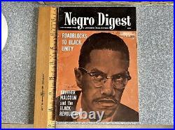 RARE Negro Digest Magazine MALCOLM X November 1968