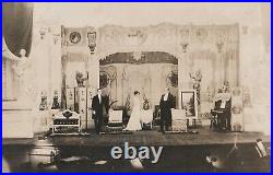 RARE Orig Photo Staley Birbeck Musical Blacksmiths- Theater 1915 Window Sign