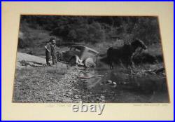 RARE Original B&W Photograph Signed and Dated MARION POST WOLCOTT 1940