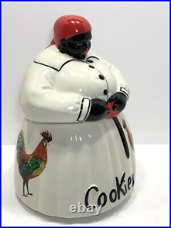 RARE Original Black Americana McCoy Ceramic Cookie Jar