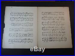 RARE Sheet Music Ethiopian Mardi Gras 1899 Ragtime by Levi Black Americana