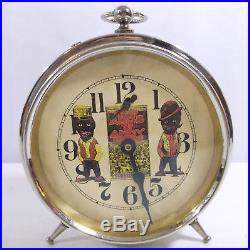 RARE VTG 1939 Amos'N' Andy Black Americana Radio Show Alarm Clock