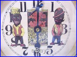 RARE VTG 1939 Amos'N' Andy Black Americana Radio Show Alarm Clock