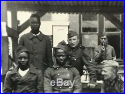 RARE WW2 KGB PHOTO BLACK NAZI / African Soldiers FREE ARABIAN LEGION soldier lot