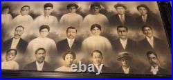 RARE c. 1895 CRAYON PORTRAIT PHOTO AFRICAN AMERICAN BLACK FAMILY COMPOSITE IMAGE