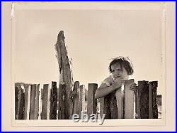 RUSSELL LEE 20th c. American FSA PHOTOGRAPH Farm Girl Pie Town NM 1940
